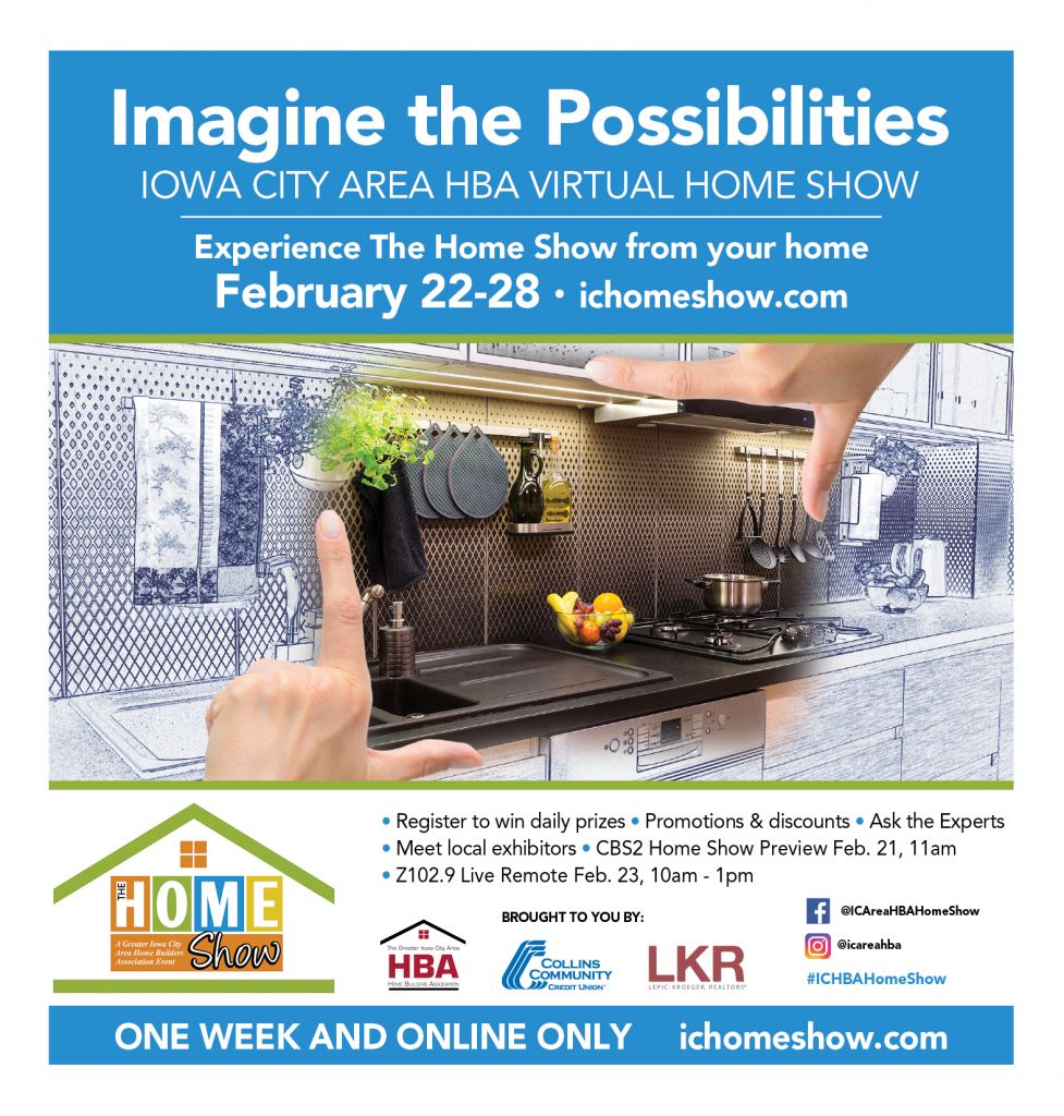 IC Area HBA Virtual Homeshow Magazine cover