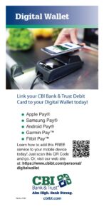 CBI Bank & Trust - digital wallet